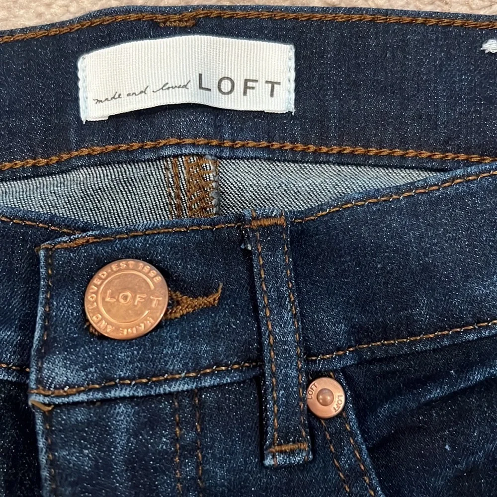 NWOT Loft Skinny Crop - Picture 2 of 7